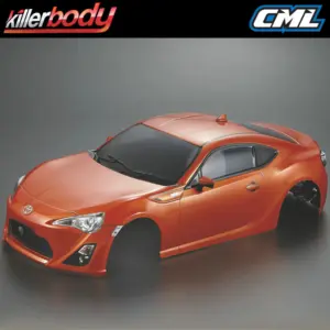 Killerbody Toyota 86 190mm Finished Body Met-Orange – RC Cars