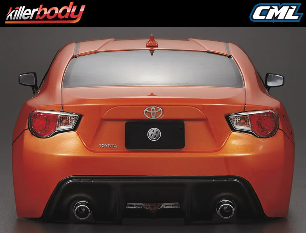 Killerbody Toyota 86 190mm Finished Body Met-Orange – RC Cars