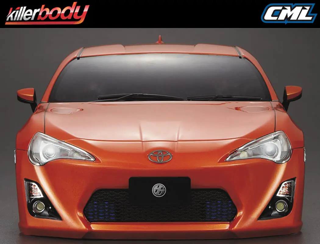 Killerbody Toyota 86 190mm Finished Body Met-Orange – RC Cars