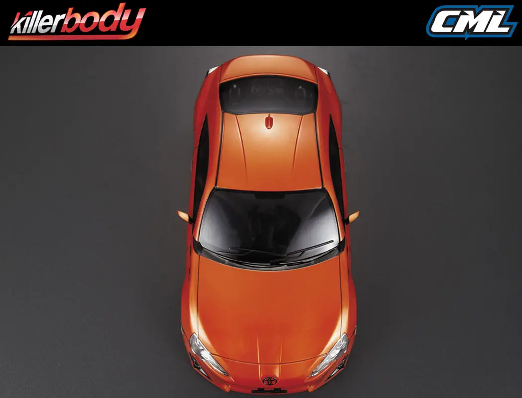 Killerbody Toyota 86 190mm Finished Body Met-Orange – RC Cars