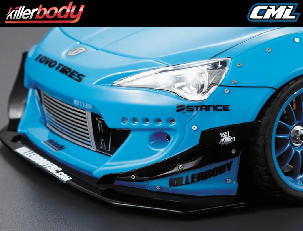Killerbody Decal for Wide Body Full Kit no.1 - Toyota 86 & S – RC Cars