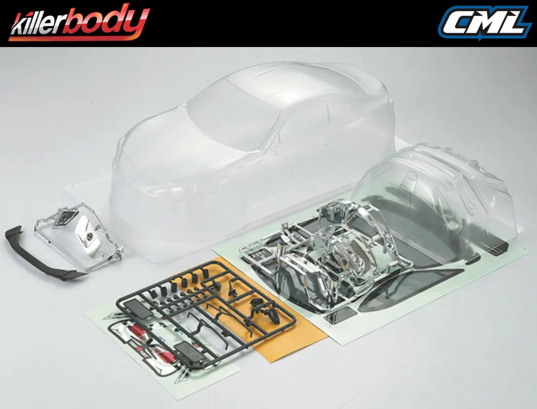 Killerbody Subaru BRZ 190mm Clear Body – RC Cars