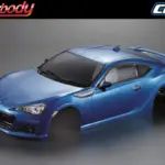 Killerbody Subaru BRZ 190mm Finished Body Met-Blue – RC Cars