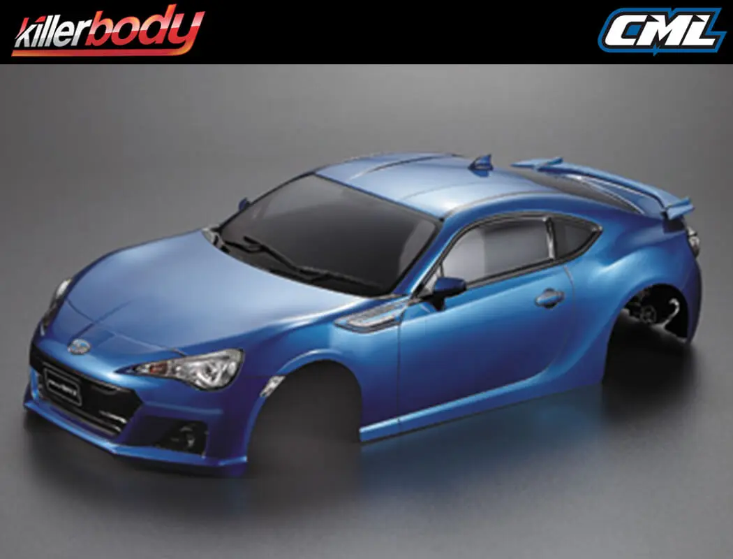 Killerbody Subaru BRZ 190mm Finished Body Met-Blue – RC Cars