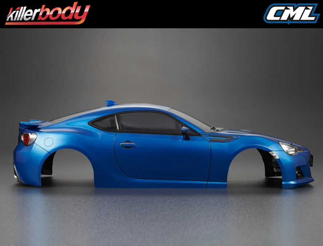 Killerbody Subaru BRZ 190mm Finished Body Met-Blue – RC Cars