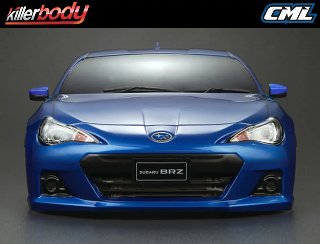 Killerbody Subaru BRZ 190mm Finished Body Met-Blue – RC Cars