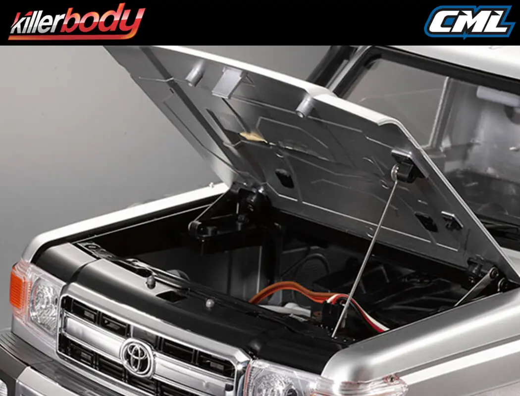 Killerbody Toyota Land Cruiser Lc70 Movable Hood Upgrade Set – RC Cars