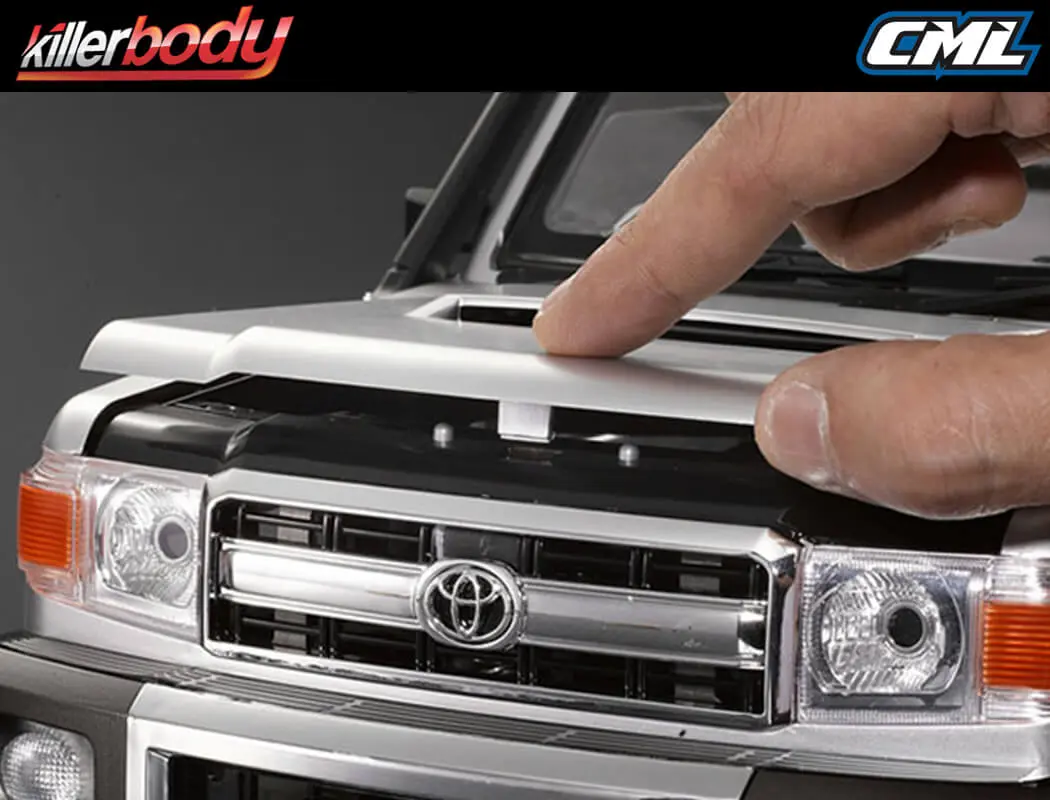 Killerbody Toyota Land Cruiser Lc70 Movable Hood Upgrade Set – RC Cars