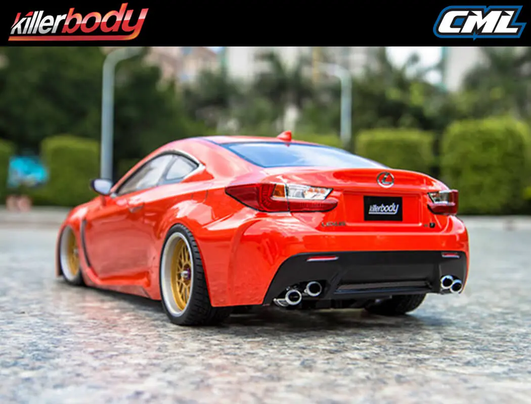 Killerbody Lexus Rc F 195mm Clear Body – RC Cars