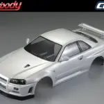 Killerbody Nissan Skyline R34 195mm Finished Body-White – RC Cars