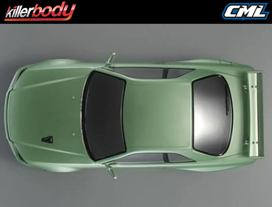Killerbody Nissan Skyline R34 195mm Finished Body-Green – RC Cars