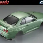 Killerbody Nissan Skyline R34 195mm Finished Body-Green – RC Cars