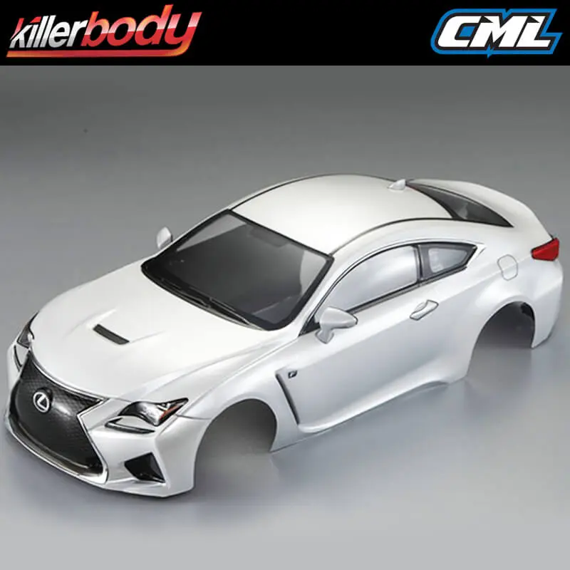 Killerbody Lexus Rc F 195mm Finished Body - Pearl White – RC Cars