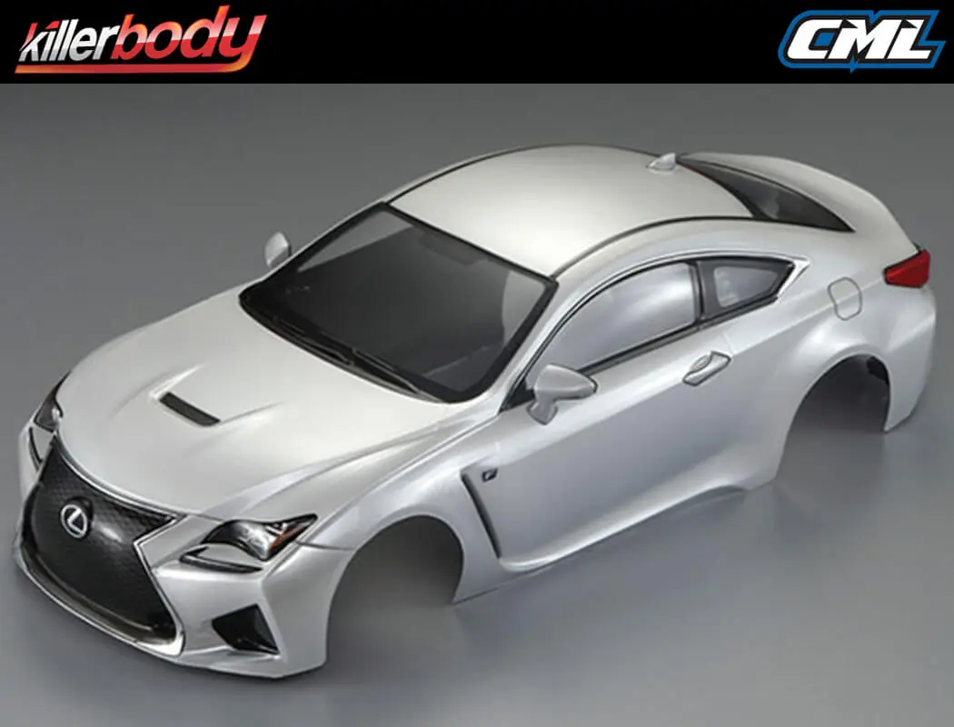 Killerbody Lexus Rc F 195mm Finished Body - Pearl White – RC Cars