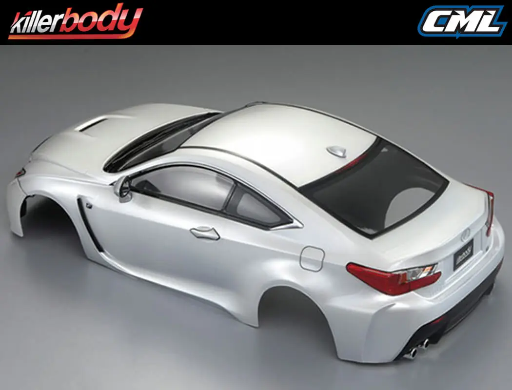 Killerbody Lexus Rc F 195mm Finished Body - Pearl White – RC Cars
