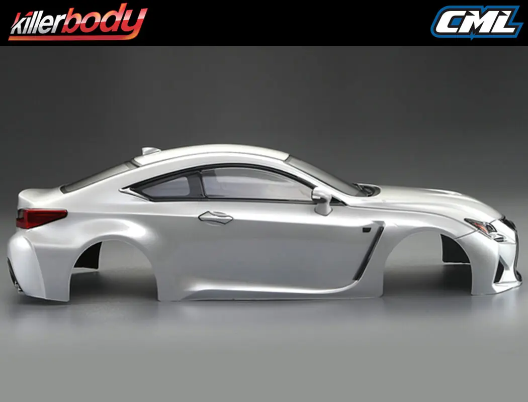 Killerbody Lexus Rc F 195mm Finished Body - Pearl White – RC Cars