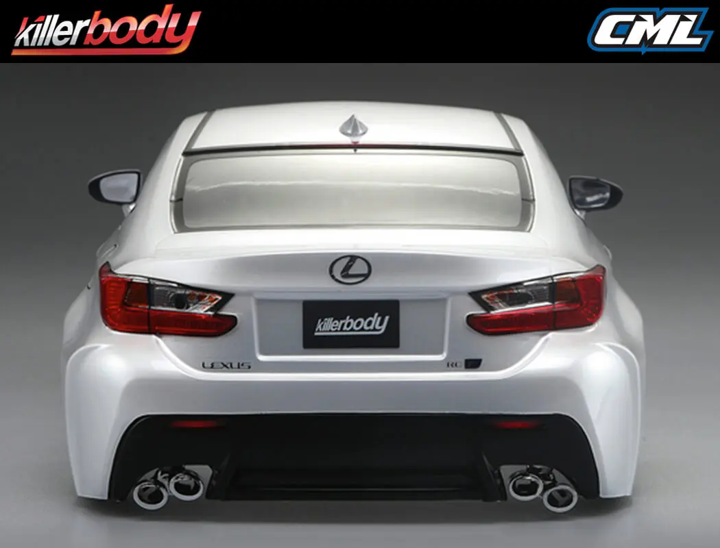 Killerbody Lexus Rc F 195mm Finished Body - Pearl White – RC Cars