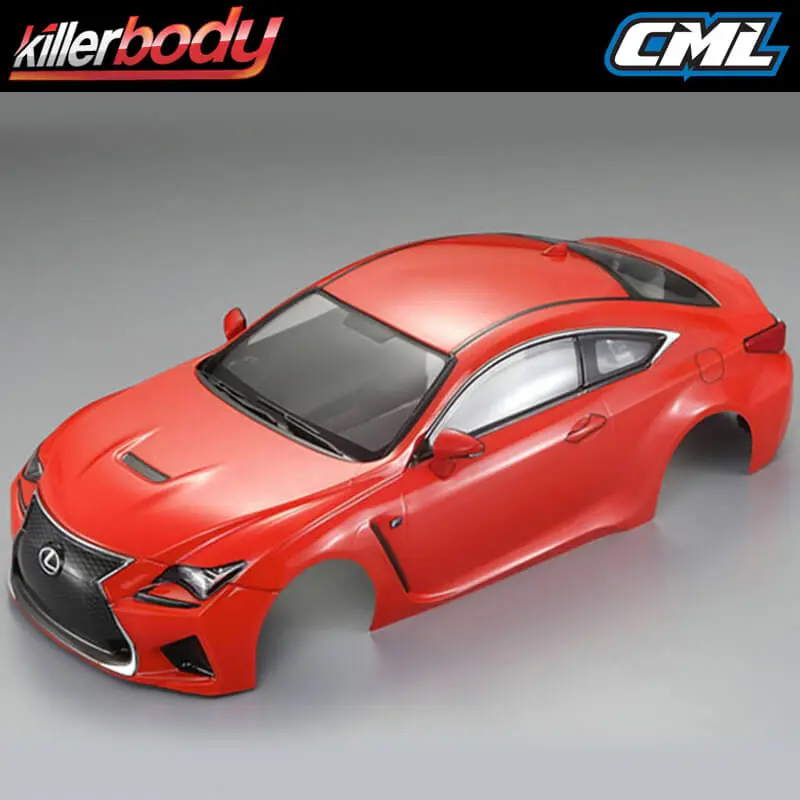 Killerbody Lexus Rc F 195mm Finished Body - Orange – RC Cars
