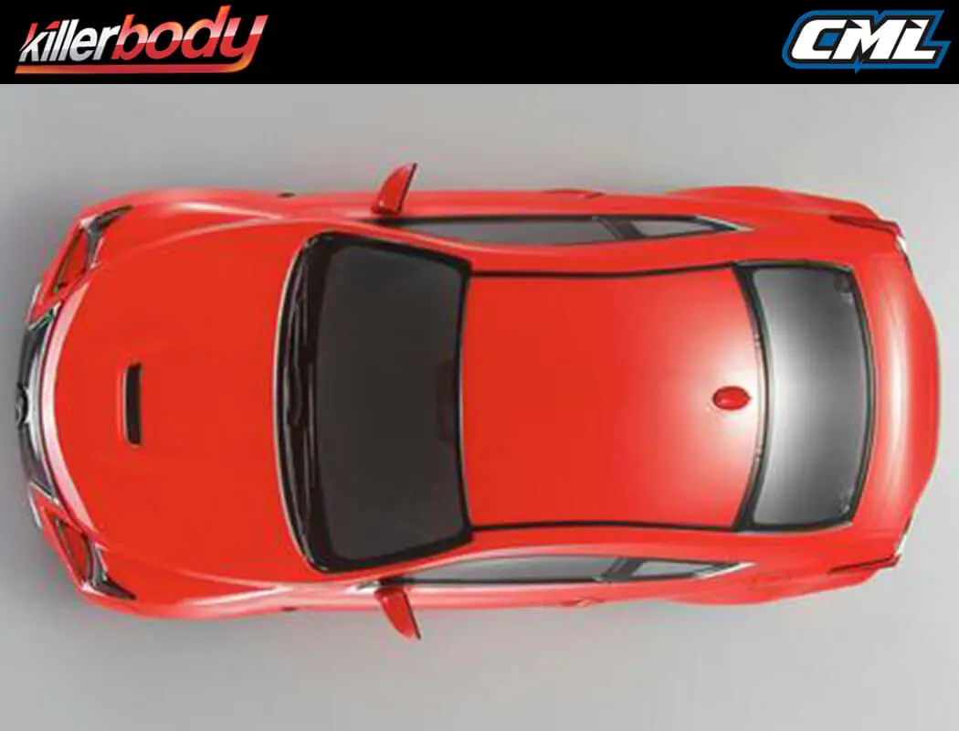 Killerbody Lexus Rc F 195mm Finished Body - Orange – RC Cars