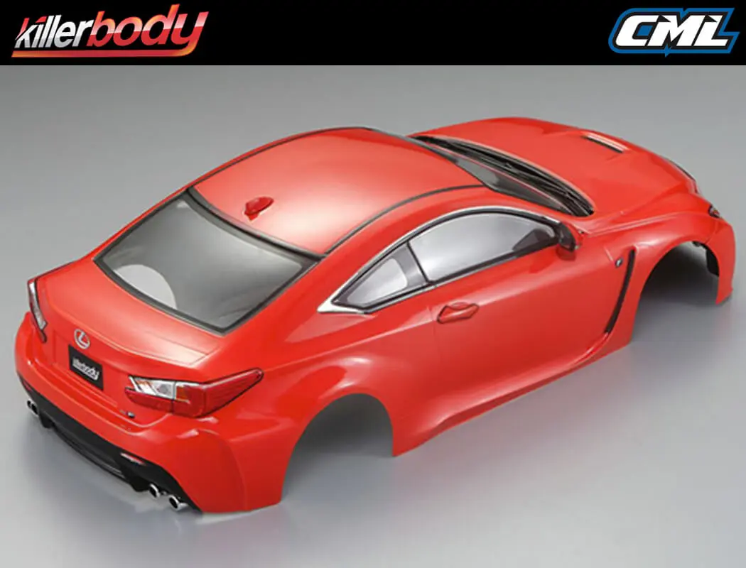 Killerbody Lexus Rc F 195mm Finished Body - Orange – RC Cars