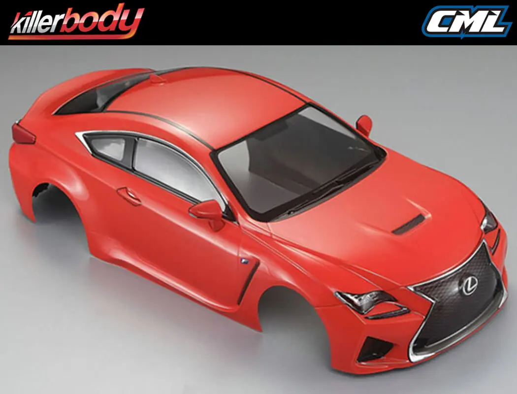 Killerbody Lexus Rc F 195mm Finished Body - Orange – RC Cars