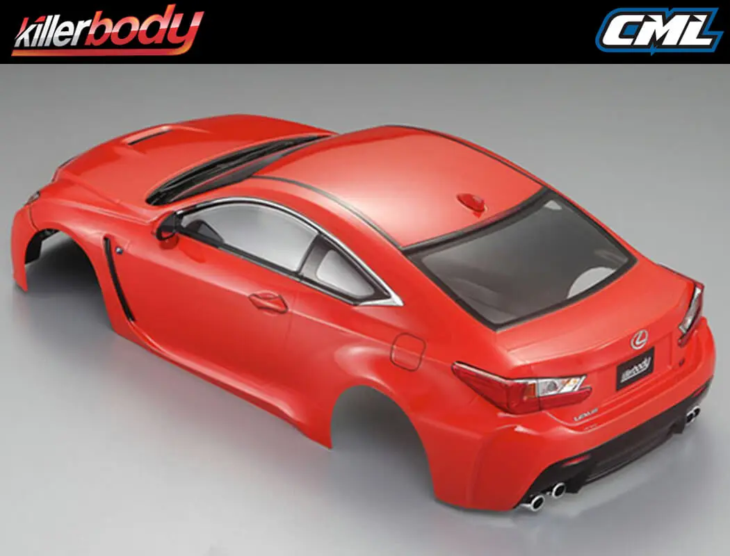 Killerbody Lexus Rc F 195mm Finished Body - Orange – RC Cars