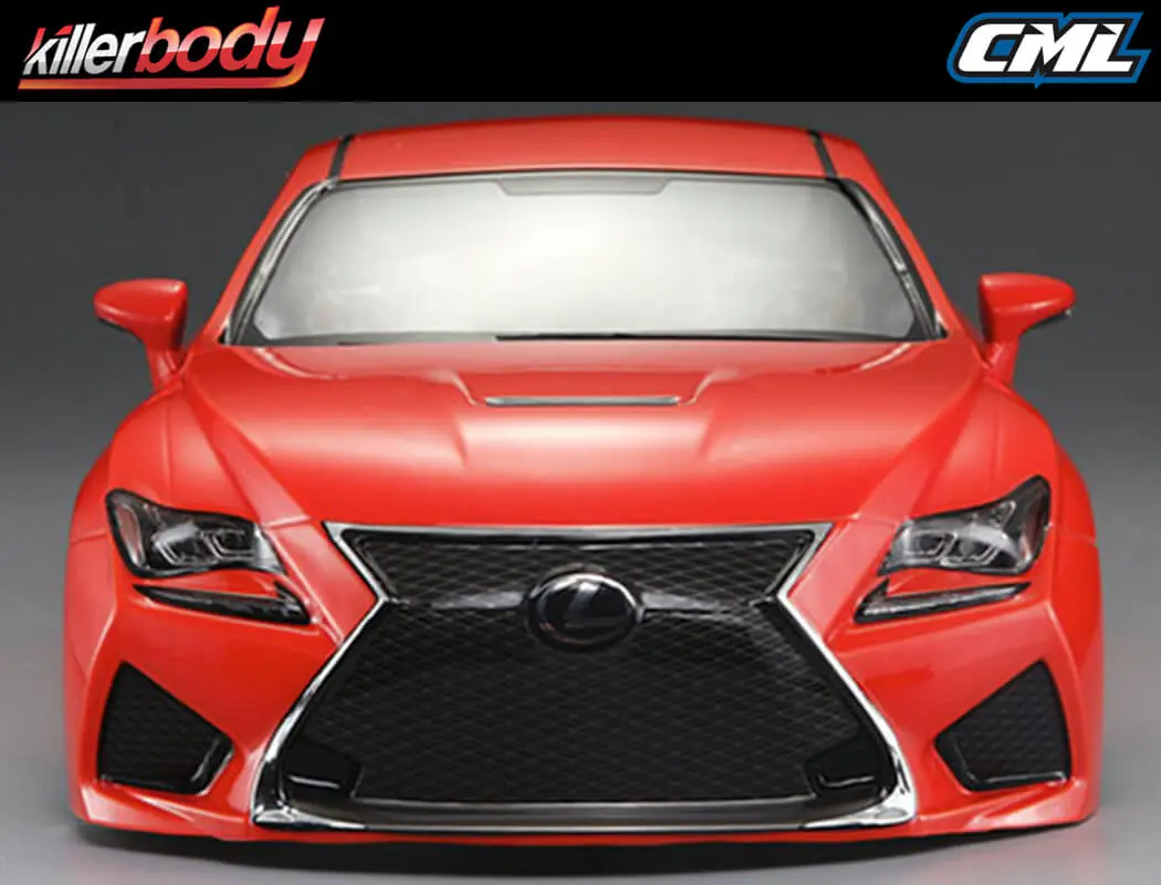 Killerbody Lexus Rc F 195mm Finished Body - Orange – RC Cars