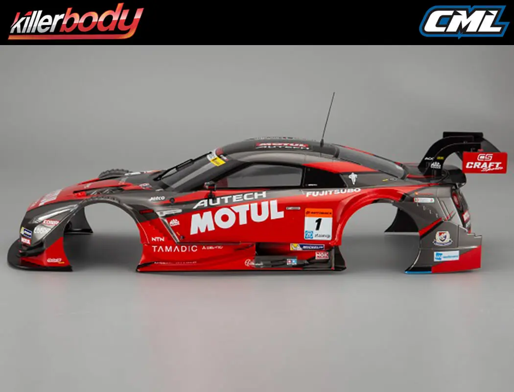 Killerbody Nissan Motul Autech Gt-R 2016 Finished Body – RC Cars
