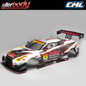 Killerbody B-Max NDDP Gt-R (Nismo Gt3) Finished Body Set – RC Cars