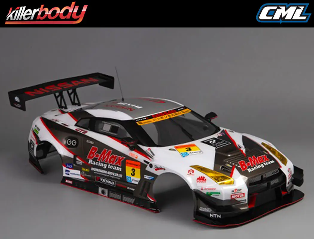 Killerbody B-Max NDDP Gt-R (Nismo Gt3) Finished Body Set – RC Cars