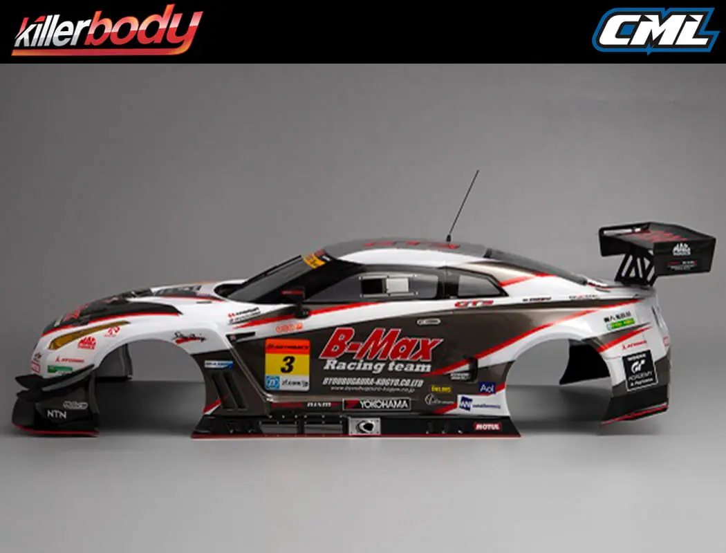 Killerbody B-Max NDDP Gt-R (Nismo Gt3) Finished Body Set – RC Cars