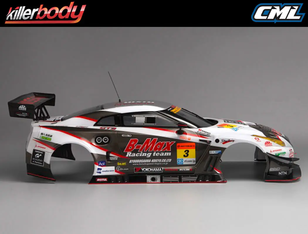 Killerbody B-Max NDDP Gt-R (Nismo Gt3) Finished Body Set – RC Cars
