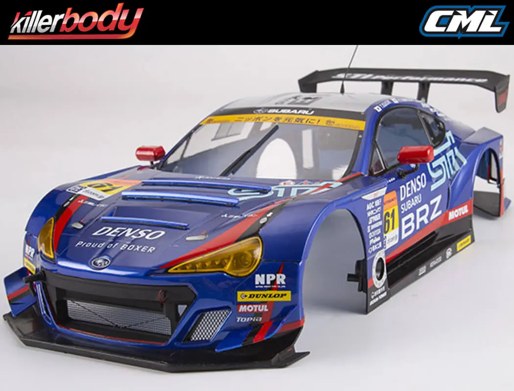 Killerbody Subaru BRZ R&d Sport Finished Blue Body Kit – RC Cars