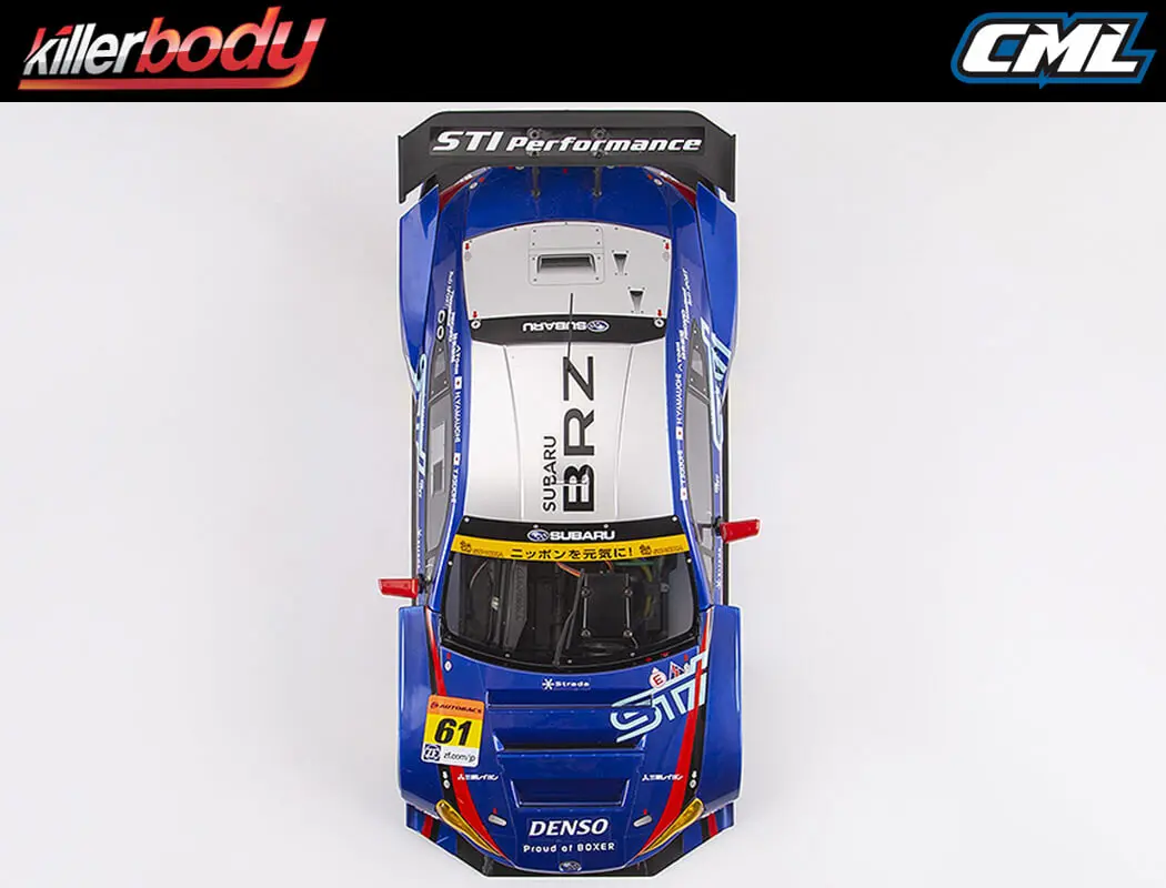 Killerbody Subaru BRZ R&d Sport Finished Blue Body Kit – RC Cars