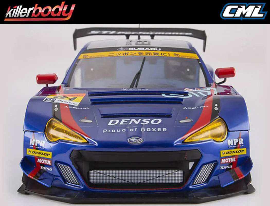 Killerbody Subaru BRZ R&d Sport Finished Blue Body Kit – RC Cars