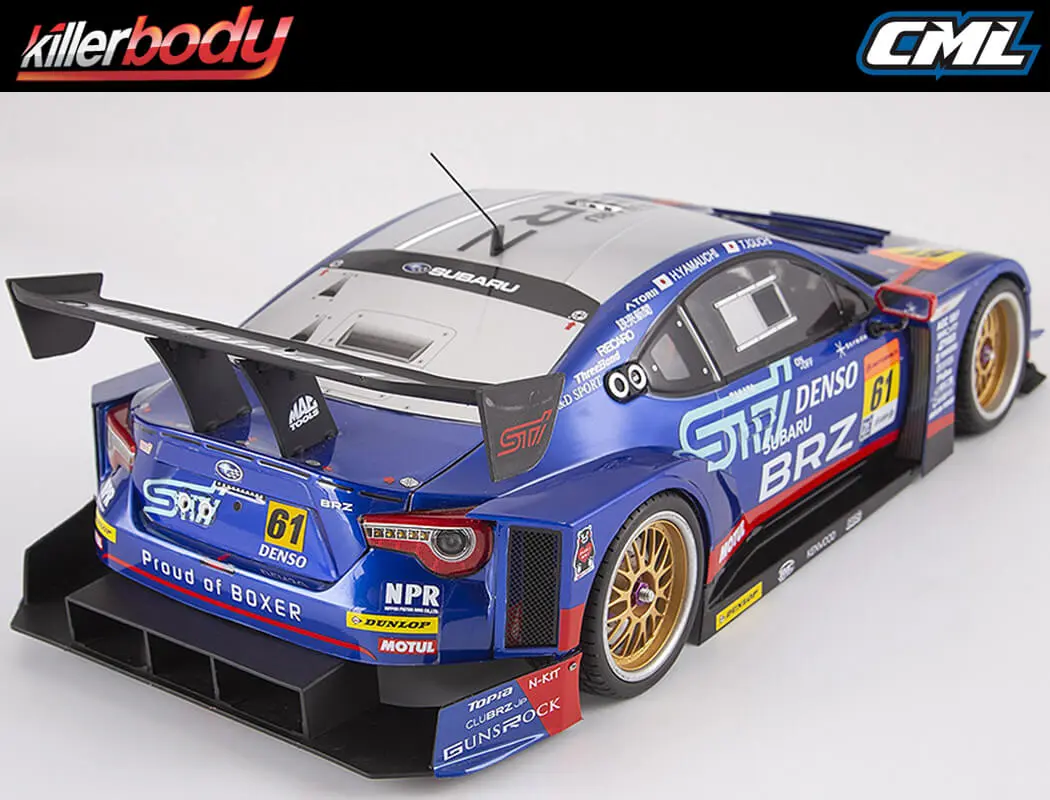 Killerbody Subaru BRZ R&d Sport Finished Blue Body Kit – RC Cars