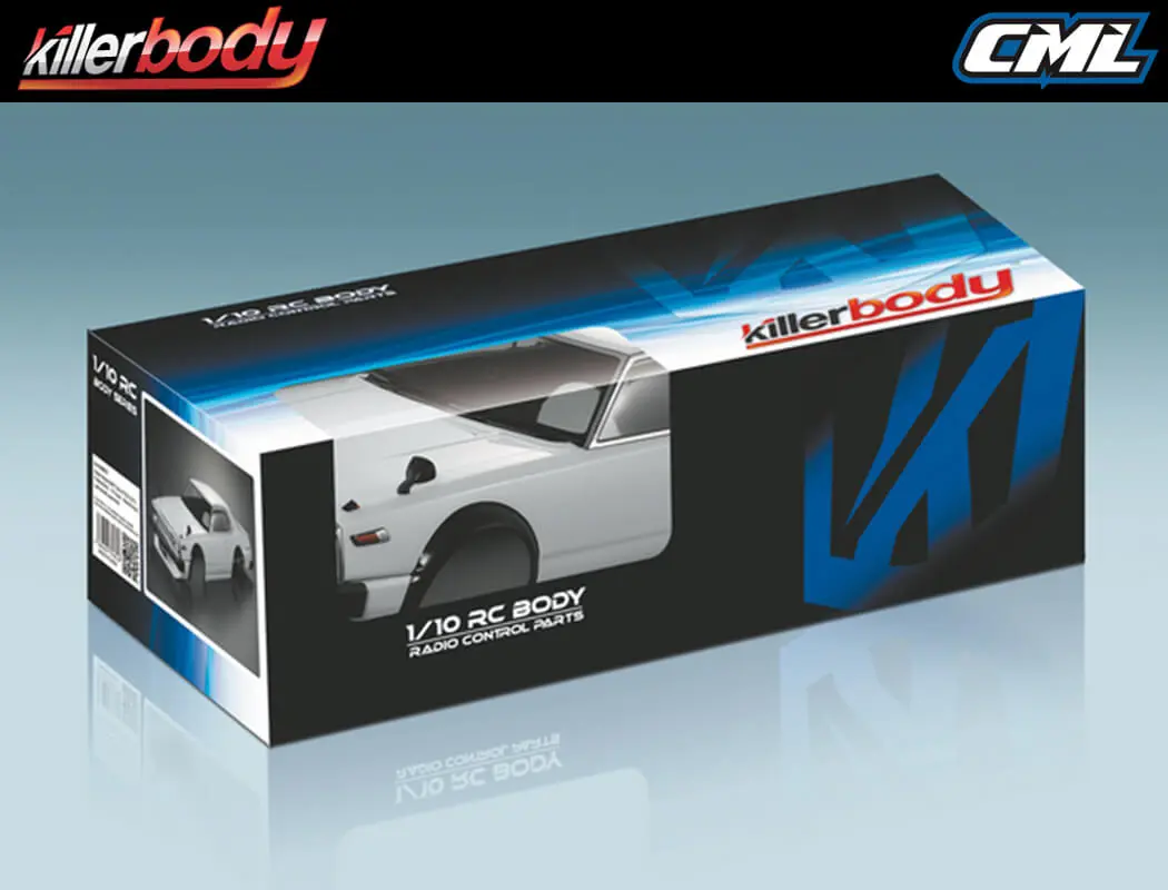 Killerbody Nissan Skyline 2000 Turbo Gt-Es 195mm Finish White – RC Cars