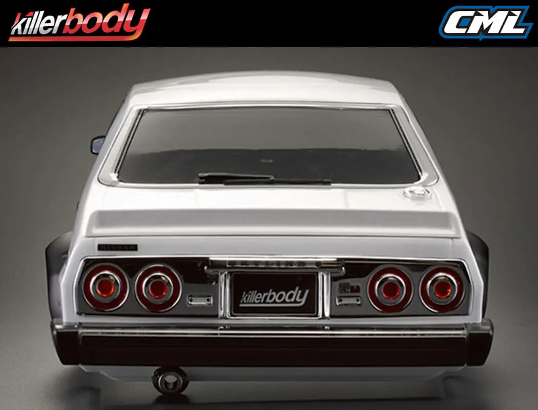 Killerbody Nissan Skyline 2000 Turbo Gt-Es 195mm Finish White – RC Cars