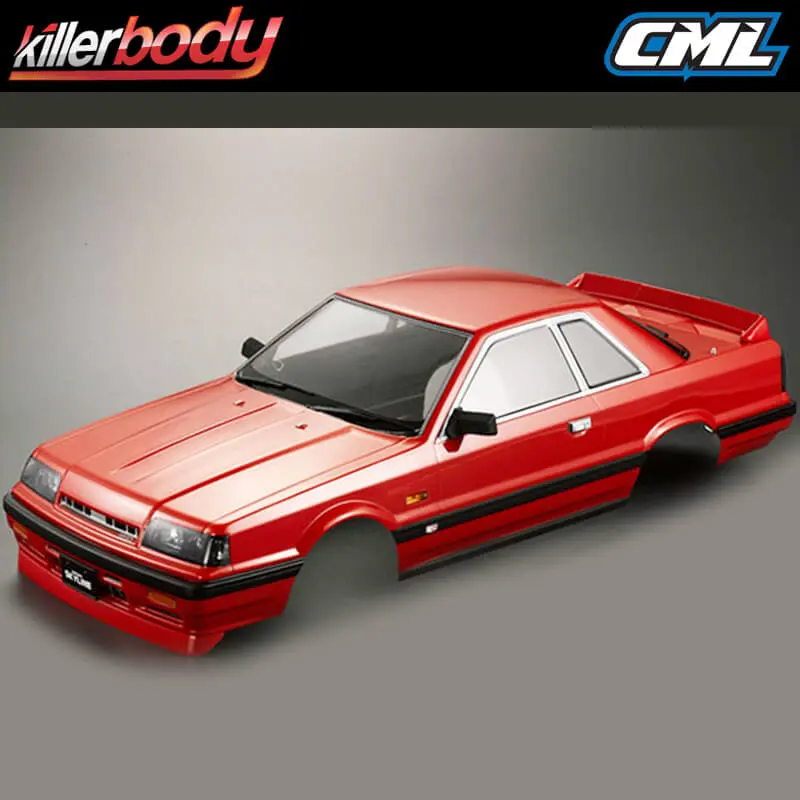 Killerbody Nissan Skyline R31 190mm Finished Body Red – RC Cars