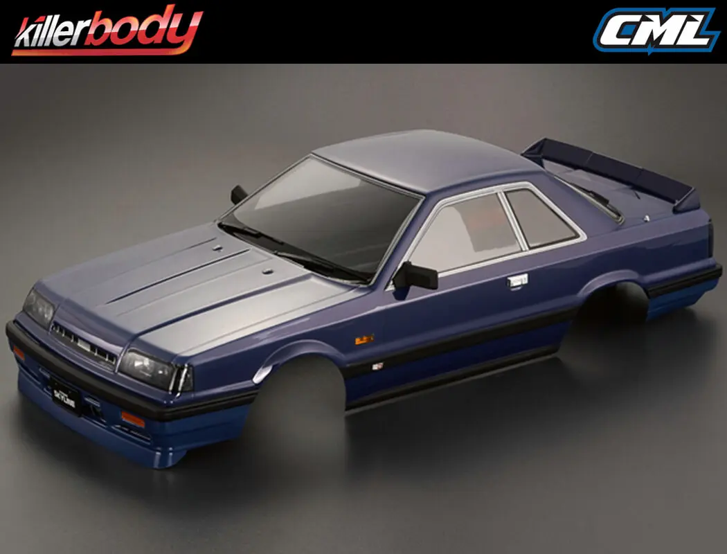 Killerbody Nissan Skyline R31 190mm Finished Body Blue – RC Cars