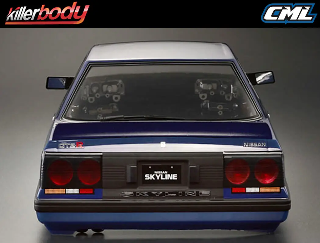 Killerbody Nissan Skyline R31 190mm Finished Body Blue – RC Cars