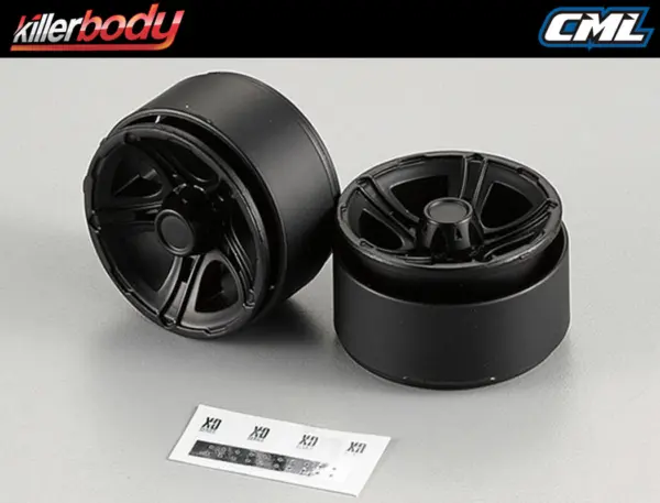 Killerbody Aluminium Wheel 1.55" (For 1/10th Crawler) – view 2