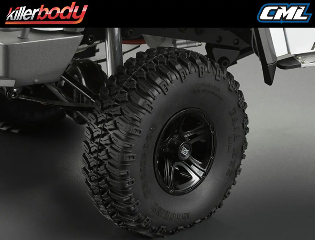 Killerbody Aluminium Wheel 1.55" (For 1/10th Crawler) – RC Cars