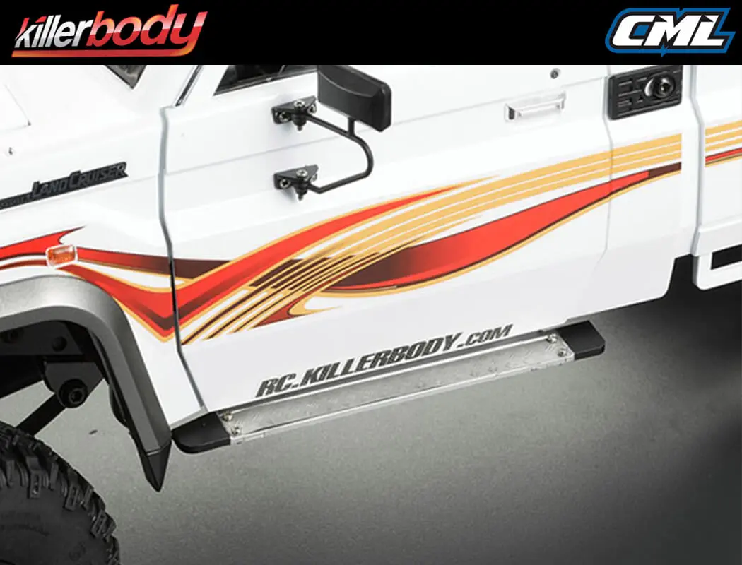 Killerbody Detail Scale Pedal Antiskid Plate & Abs Kb48601 – RC Cars