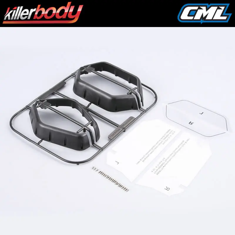 Killerbody Wheel Arches (Front & Rear)fit for Kb48601 Toyo – RC Cars