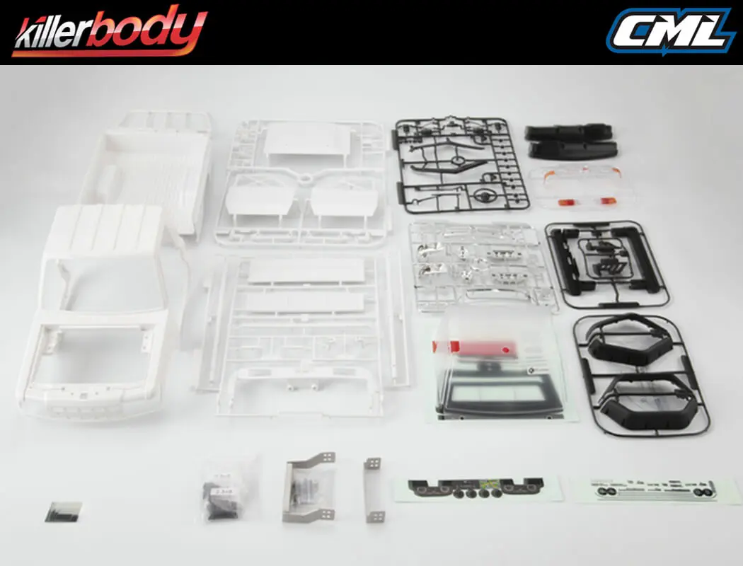 Killerbody Toyota Land Cruiser Lc70 Hardbody W/Pedal, Wheel Arches – RC Cars