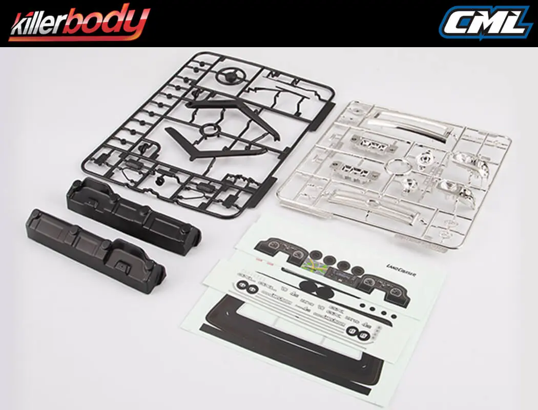 Killerbody Toyota Land Cruiser Lc70 Hardbody W/Pedal, Wheel Arches – RC Cars