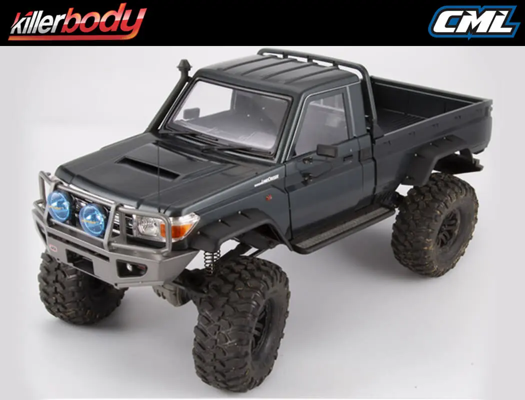 Killerbody Toyota Land Cruiser Lc70 Hardbody W/Pedal, Wheel Arches – RC Cars