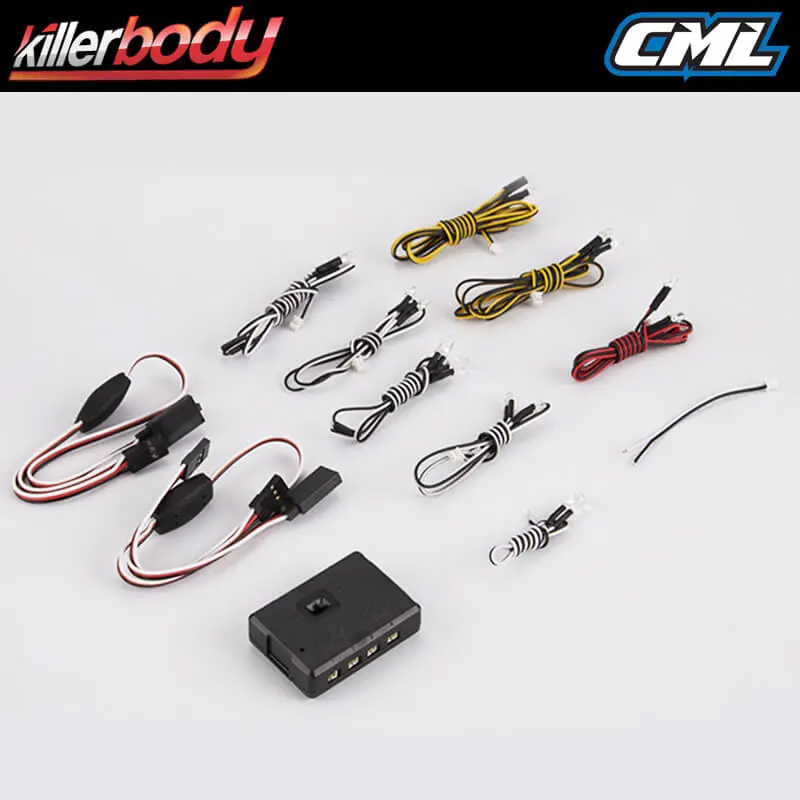 Killerbody Led Unit Set W/Control Box 17 Leds(3mm: 17 Leds) – RC Cars