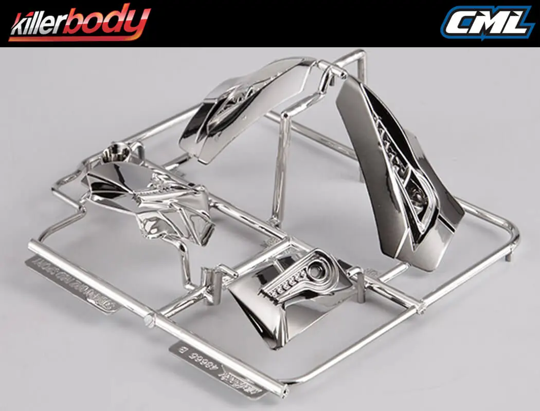 Killerbody Subaru BRZ R&d Sport Chromed Plastic Part Set – RC Cars